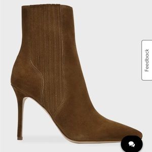 Veronica Beard Lisa Suede Ankle Boots women 8.5 38.5